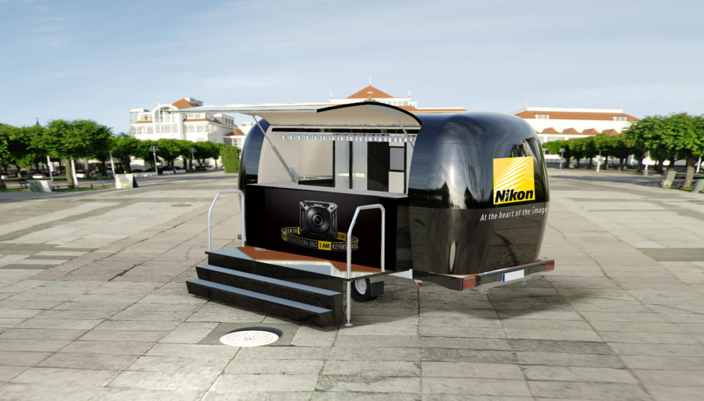 Nikon Promostreamer Eggstreamer Noyens Xtreme Concepts Roadshows Promostreamer BE