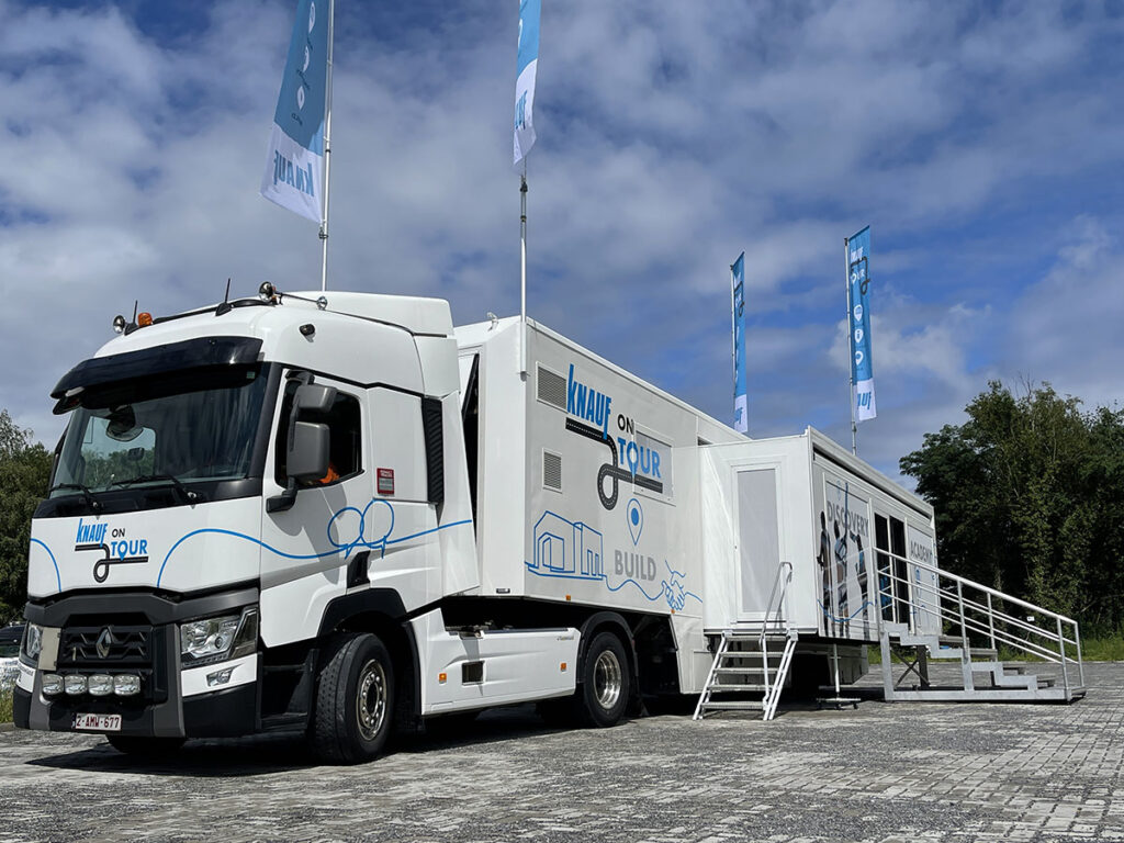 Xtreme Concepts promotruck on tour Knauf X3M roadshows (3)