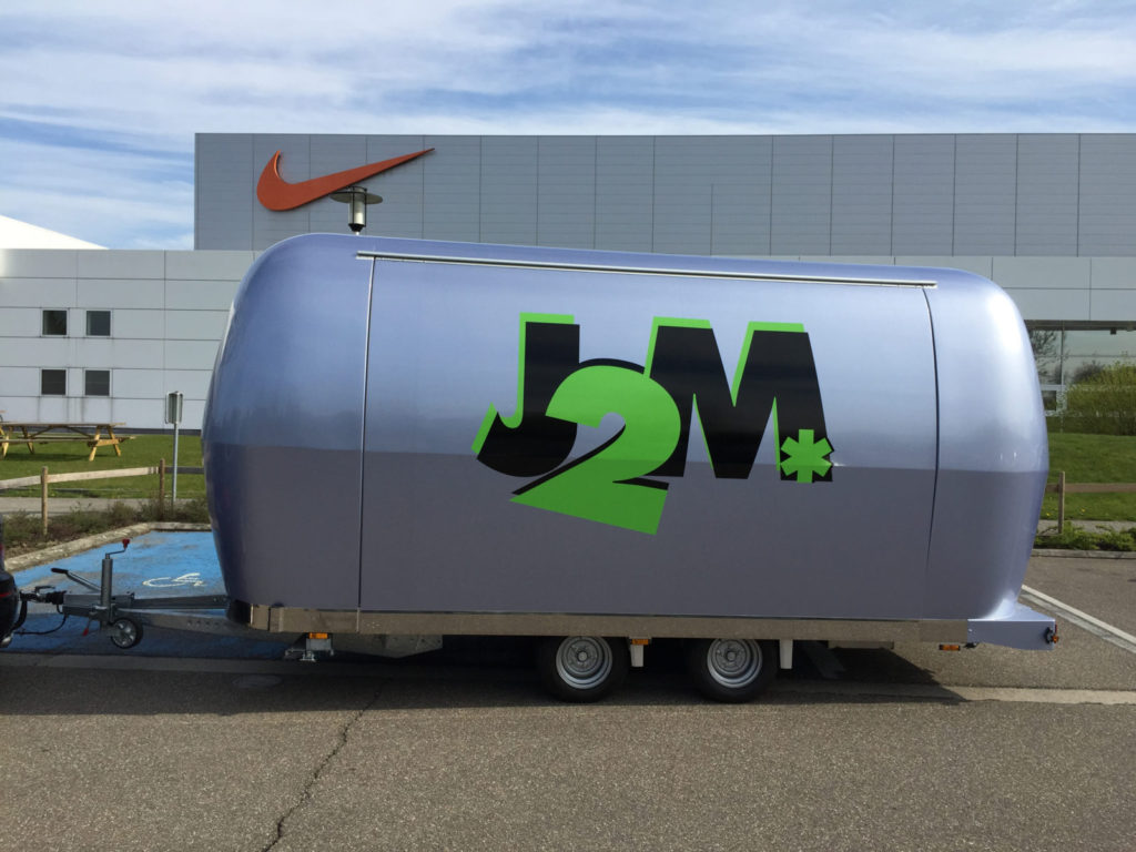 Xtreme-Concepts-x3m-Eggstreamer-Promostreamer-Airstream-Nike Xtreme Concepts Roadshows Promostreamer BE